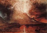 Joseph Mallord William Turner Volcano erupt oil on canvas